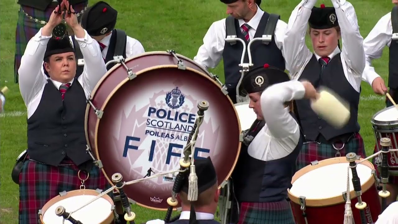 Police Scotland Fife Pipe Band — MSR Performance — World Pipe Band Championships 2023