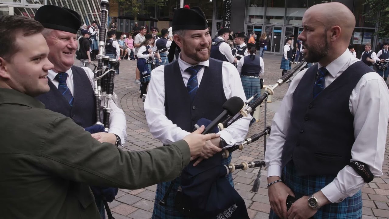 Edinburgh City Police Pipe Band Feature @ World Pipe Band Championships 2023