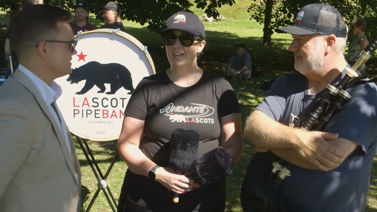 LA Scots Pipe Band Feature @ World Pipe Band Championships 2022