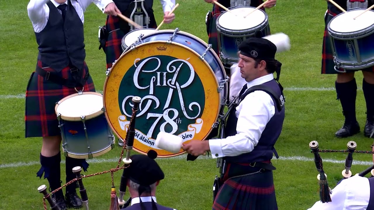 78th Fraser Highlanders — 2024 Medley Performance — World Pipe Band Championships: Day One