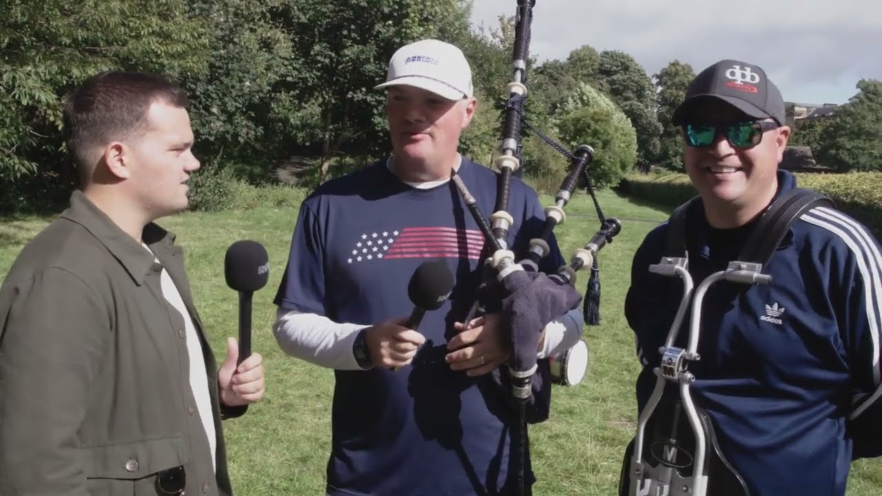 City of Dunedin Pipe Band (USA) Feature at World Pipe Band Championships 2024