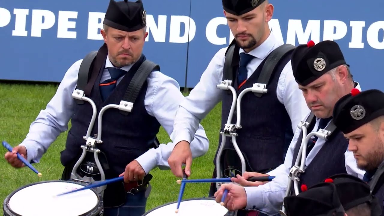 Closkelt Pipe Band — 2024 MSR Performance — World Pipe Band Championships: Day One