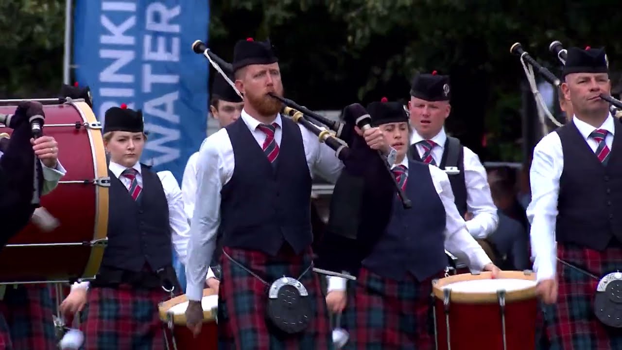 Police Scotland Fife Pipe Band — 2024 MSR Performance — World Pipe Band Championships: Day One