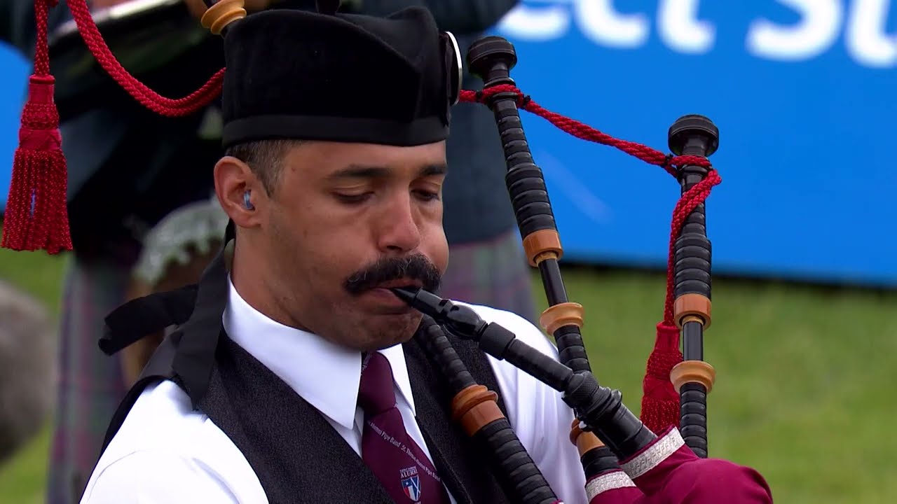 St Thomas Alumni Pipe Band (USA) — 2024 Medley Performance — World Pipe Band Championships: Day One
