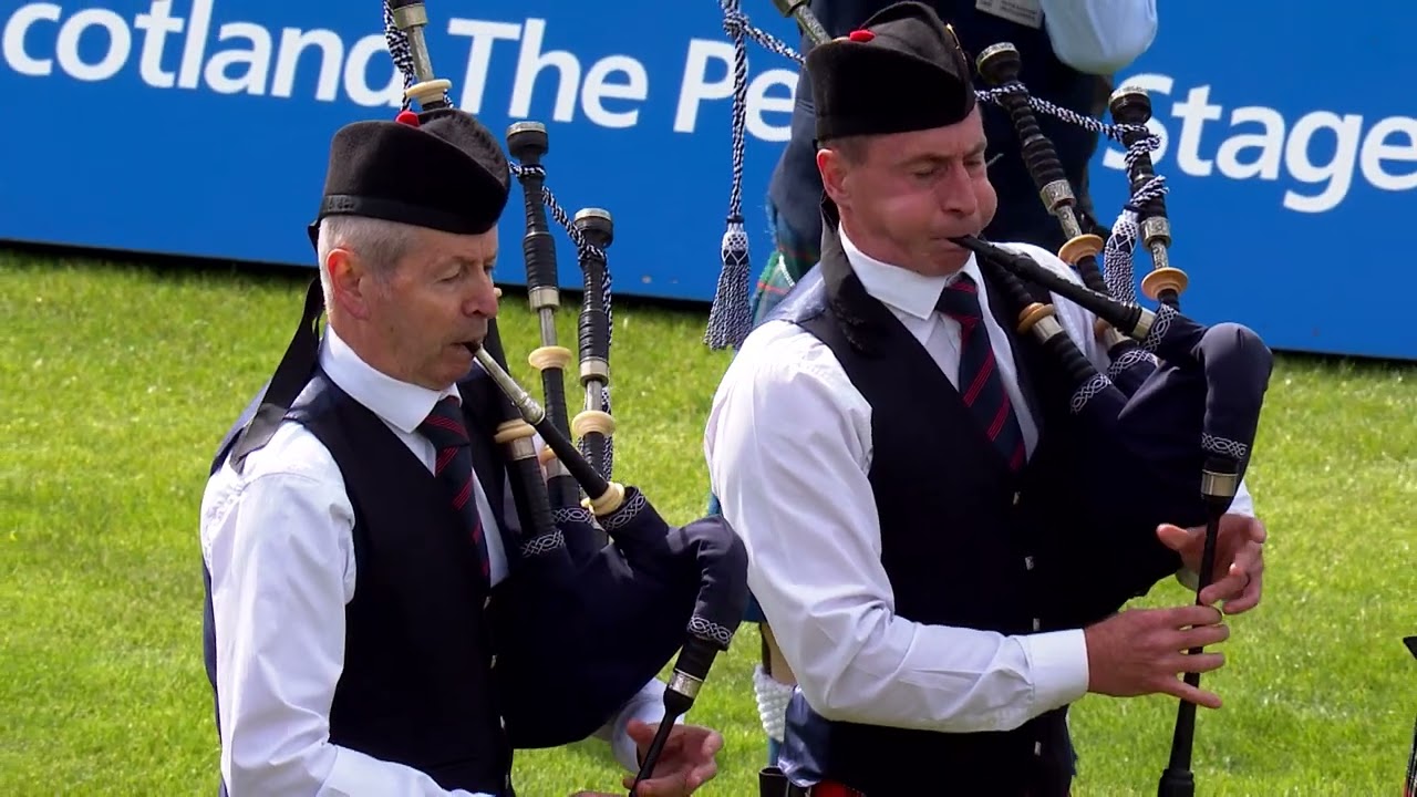 Field Marshal Montgomery Pipe Band — 2024 MSR Performance — World Pipe Band Championships: Day One
