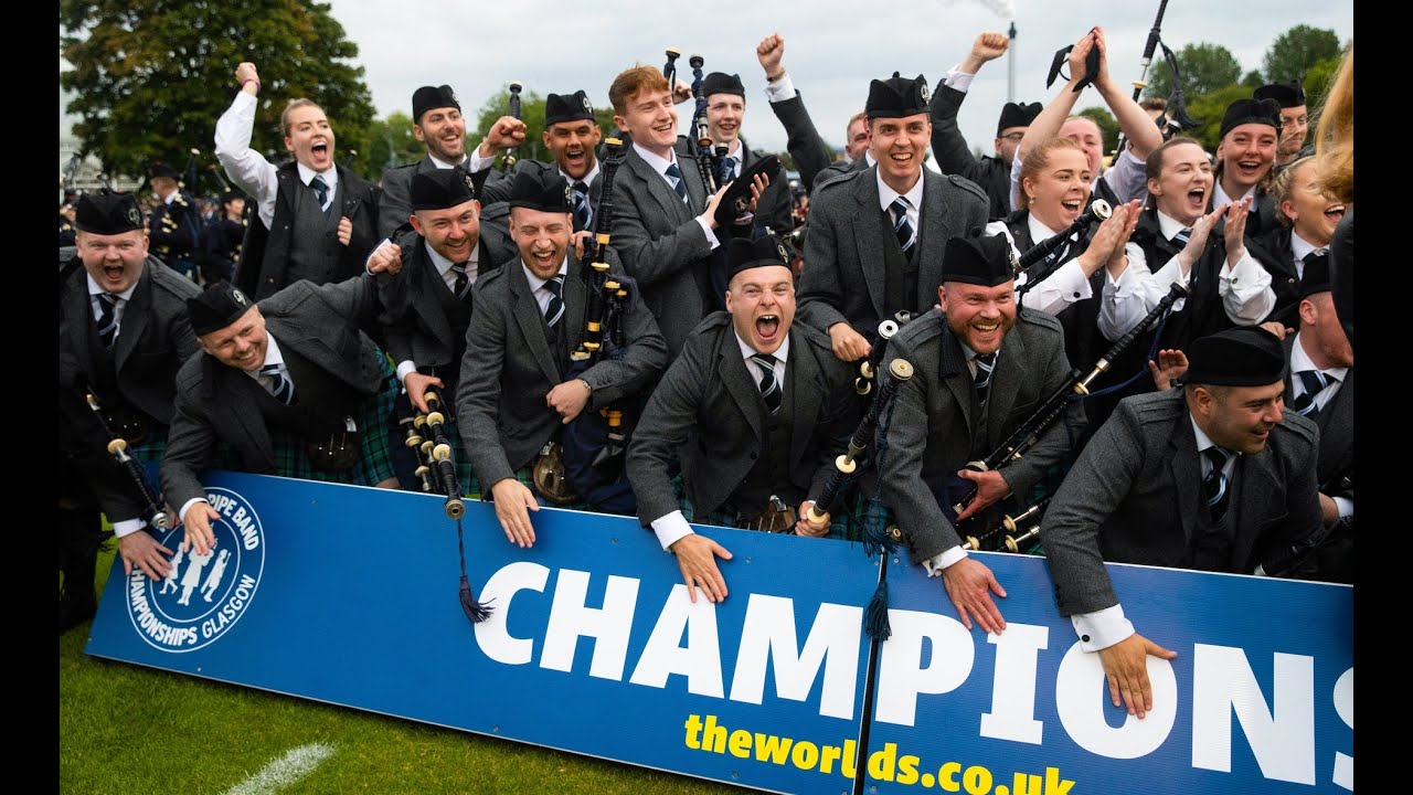 LIVE: World Pipe Band Championships 2025 – Grade 1 MSR & Medley | Glasgow Green | 15 Aug (on TRADtv)